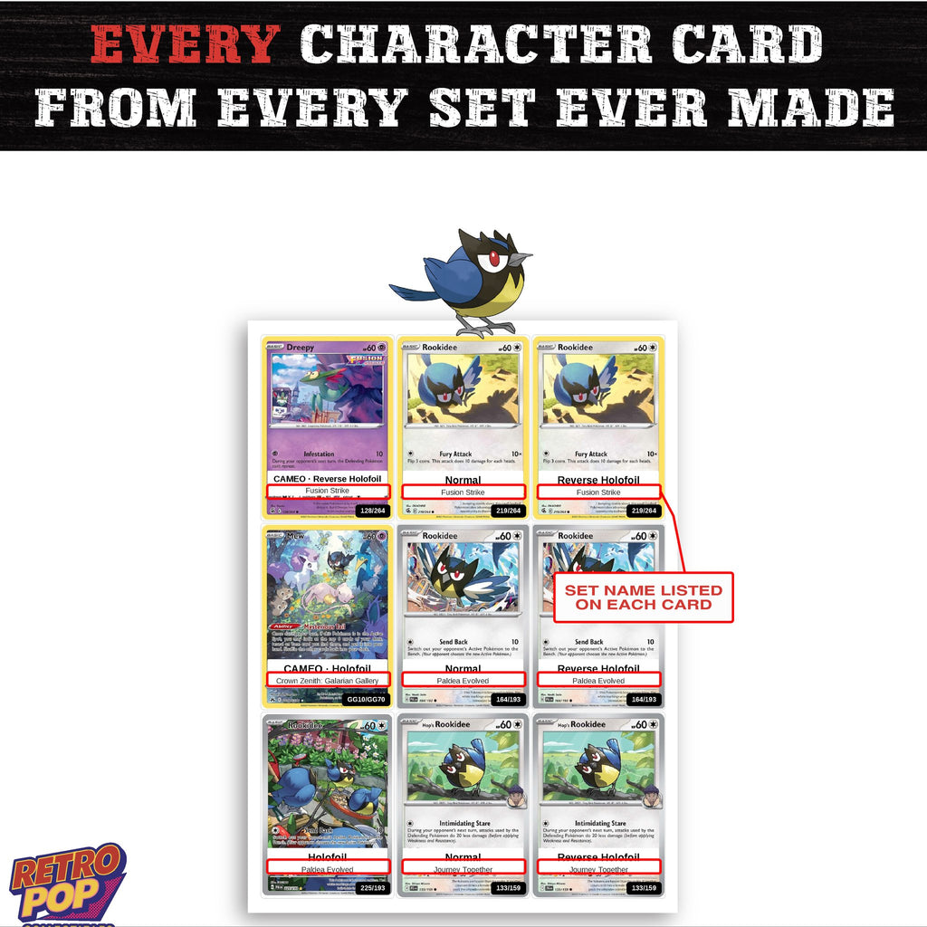 Rookidee card collection preview - every set Rookidee appears in