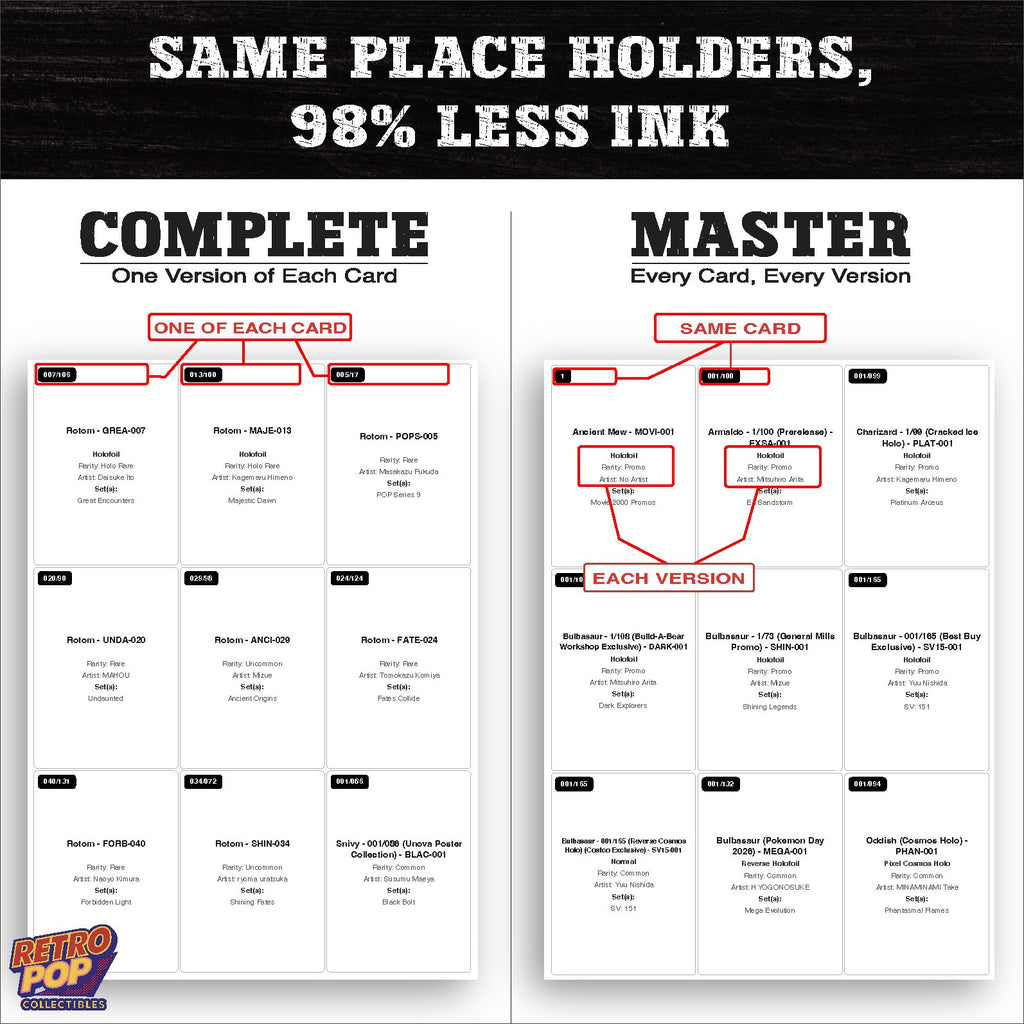 Ink saver greyscale Rotom placeholder sheet - 98 percent less ink
