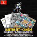 Every Sandy Shocks Pokemon card ever made - master set binder placeholders with Sandy Shocks ex
