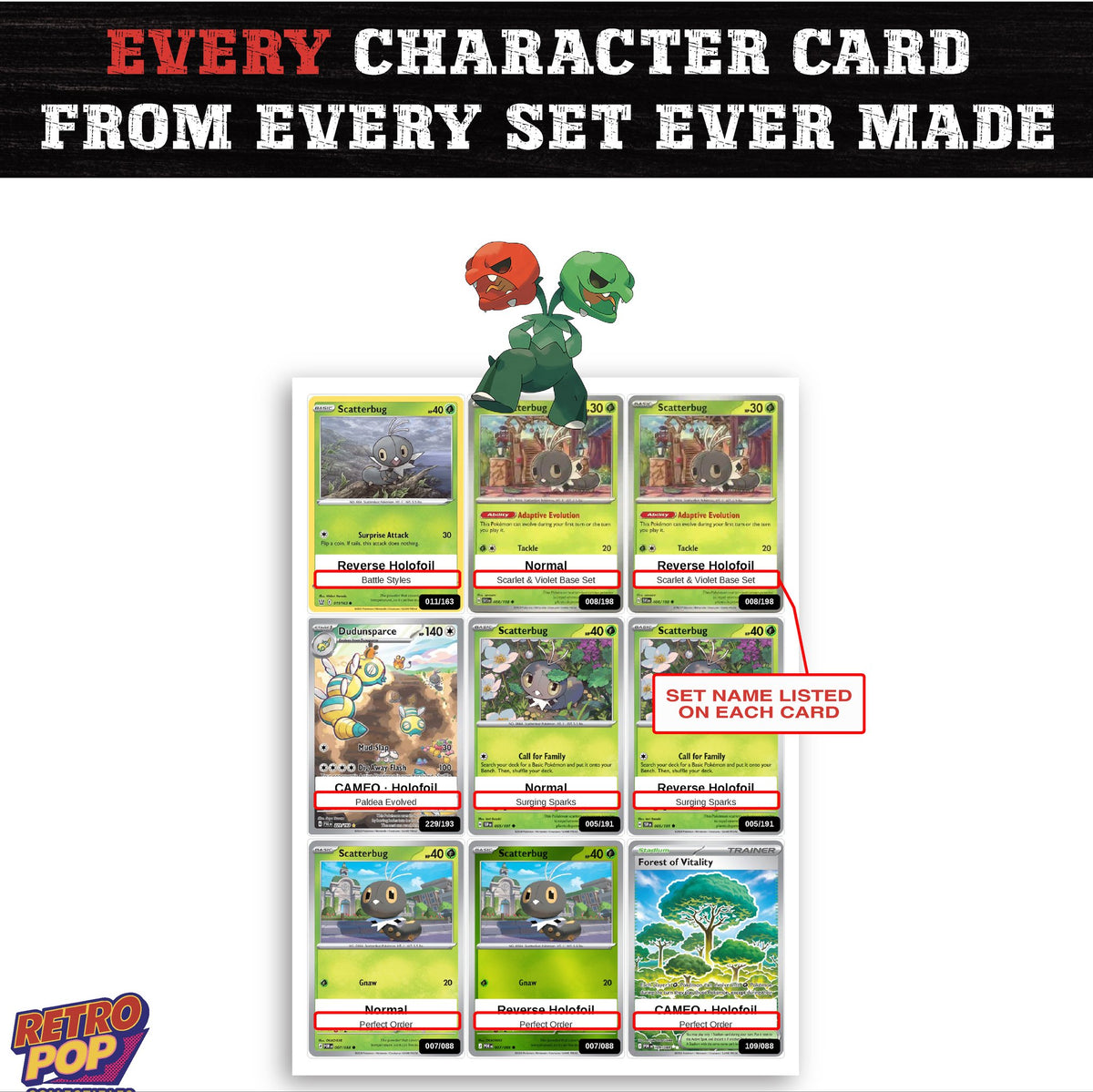 Scovillain card collection preview - every set Scovillain appears in