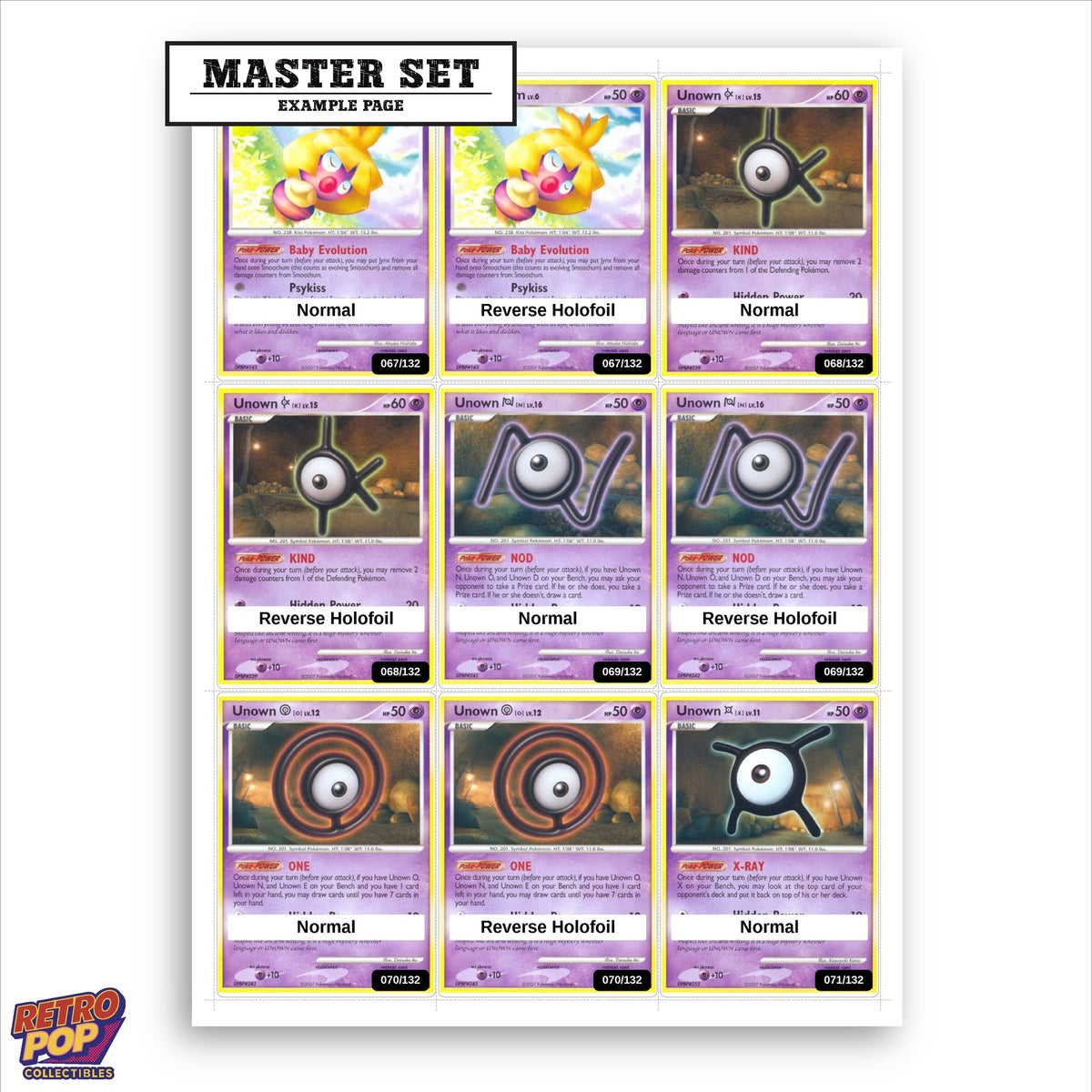 Printed Secret Wonders placeholders in binder - real photo 1