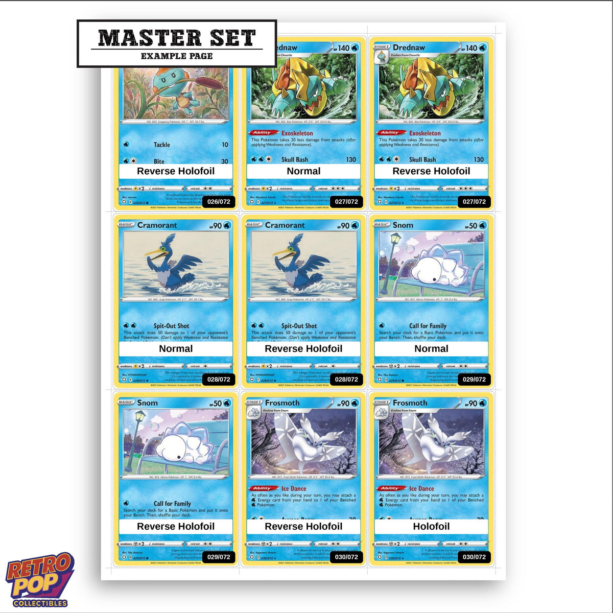 Printed Shining Fates placeholders in binder - real photo 3