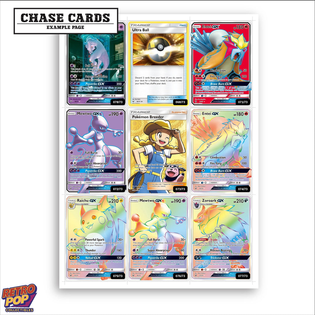 Printed Shining Legends placeholders in binder - real photo 2