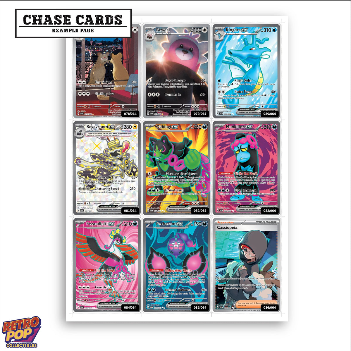 Printed Shrouded Fable placeholders in binder - real photo 2