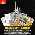 Every Sirfetch'd Pokemon card ever made - master set binder placeholders with Galarian Sirfetch'd V (Full Art)