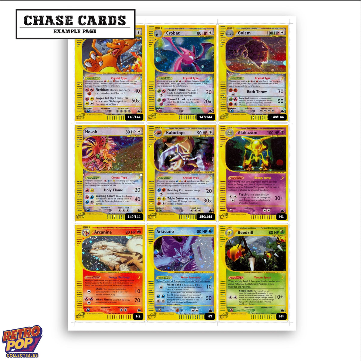 Printed Skyridge placeholders in binder - real photo 2