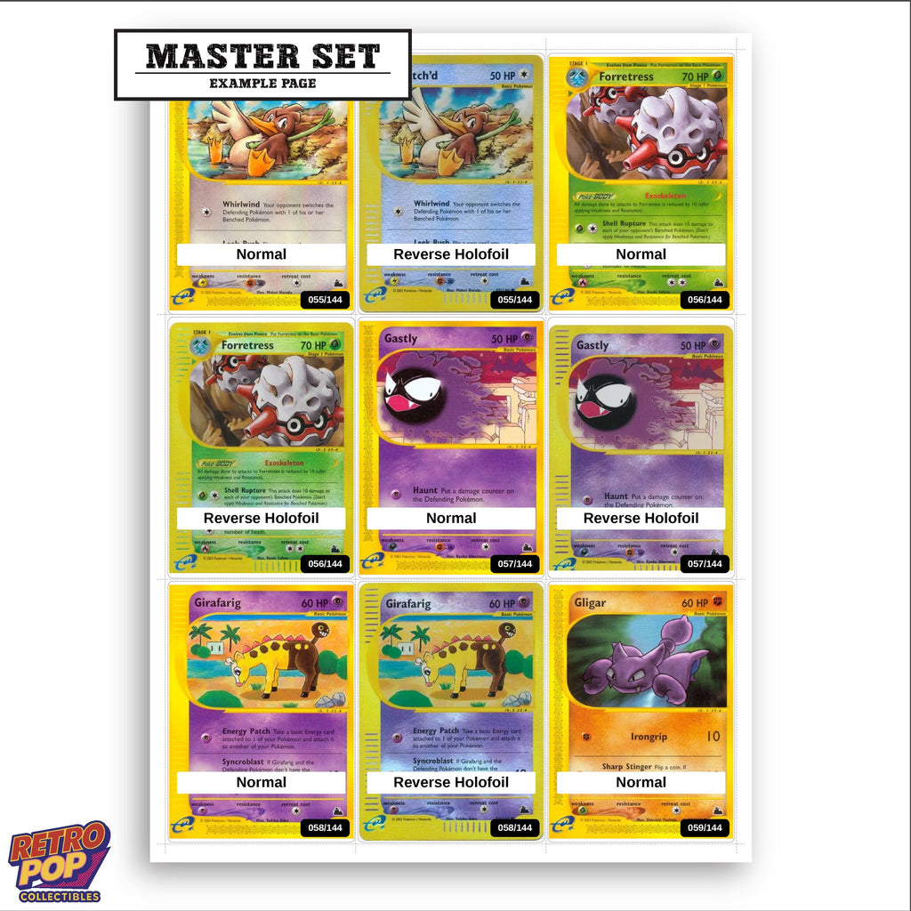 Printed Skyridge placeholders in binder - real photo 3