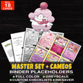Every Slurpuff Pokemon card ever made - master set binder placeholders with Slurpuff