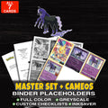 Every Spectrier Pokemon card ever made - master set binder placeholders with Spectrier