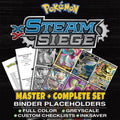 Steam Siege Pokemon binder placeholders printable PDF - includes Gardevoir EX (Secret)