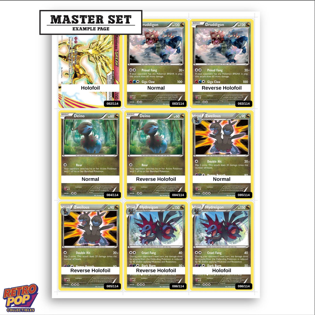 Printed Steam Siege placeholders in binder - real photo 3