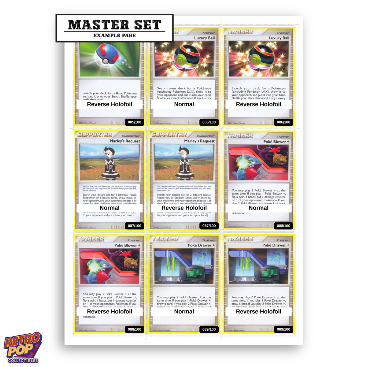 Printed Stormfront placeholders in binder - real photo 1