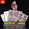 Every Tapu Lele Pokemon card ever made - master set binder placeholders with Tapu Lele GX (Secret)