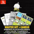 Every Tarountula Pokemon card ever made - master set binder placeholders with Tarountula