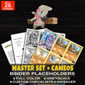 Every Timburr Pokemon card ever made - master set binder placeholders with Timburr