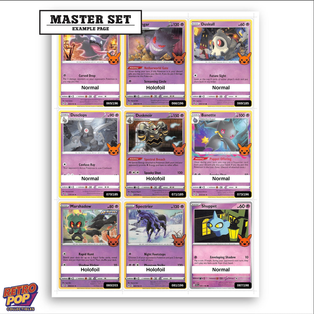 Printed Trick or Trade BOOster Bundle 2023 placeholders in binder - real photo 3