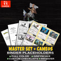 Every Type: Null Pokemon card ever made - master set binder placeholders with Type: Null