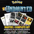 Undaunted Pokemon binder placeholders printable PDF - includes Umbreon (Prime)