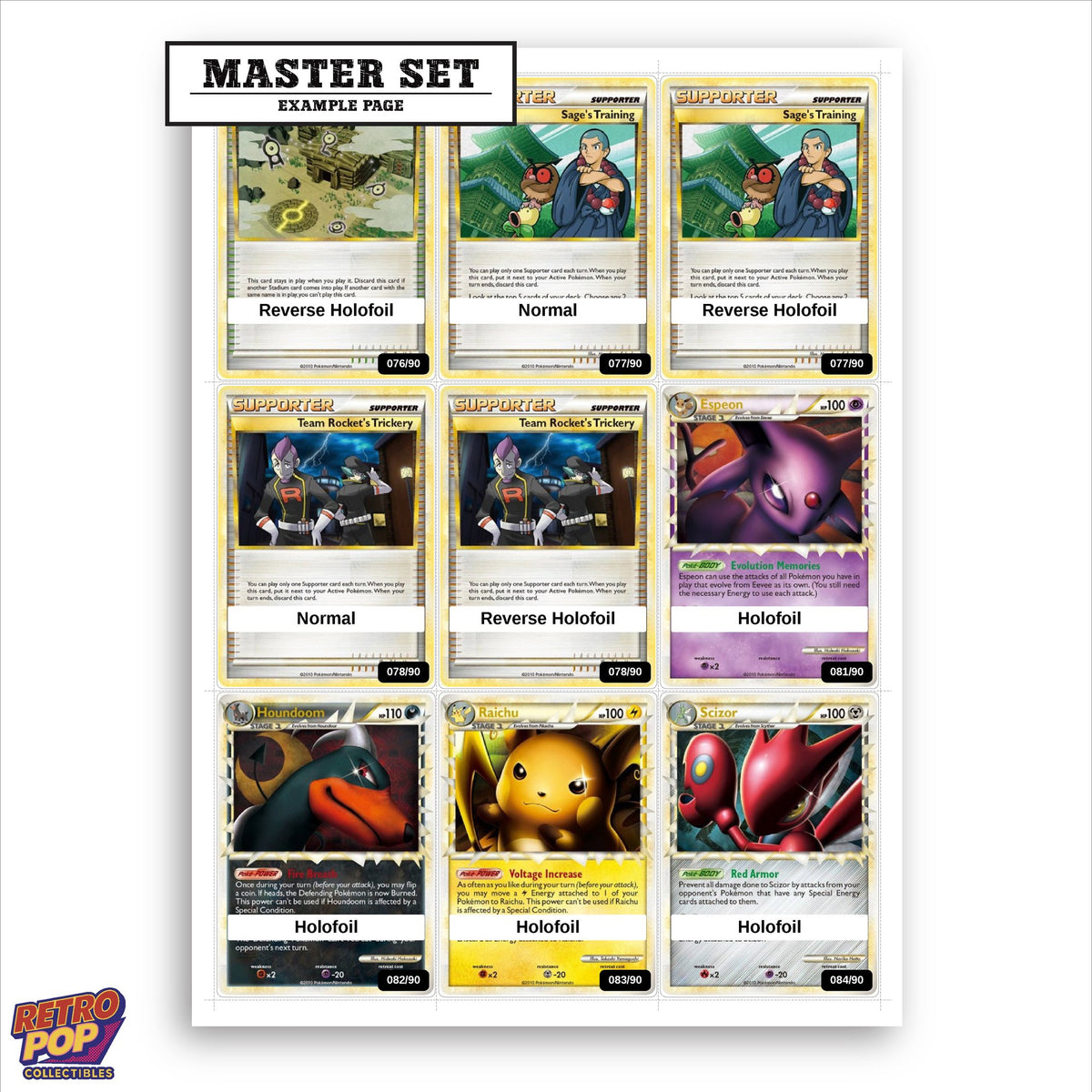 Printed Undaunted placeholders in binder - real photo 1