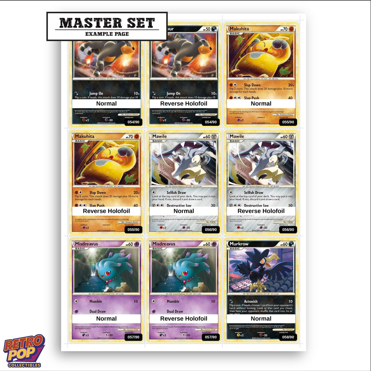 Printed Undaunted placeholders in binder - real photo 3