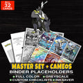 Every Urshifu Pokemon card ever made - master set binder placeholders with Rapid Strike Urshifu VMAX (Alternate Art Secret)