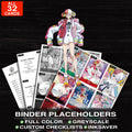 Uta One Piece card binder placeholders printable PDF - includes Uta