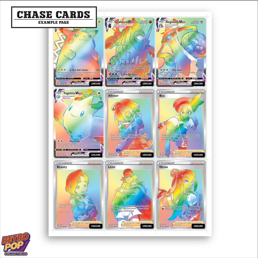 Printed Vivid Voltage placeholders in binder - real photo 2