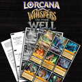 Whispers in the Well Disney Lorcana binder placeholders printable PDF - includes Ariel