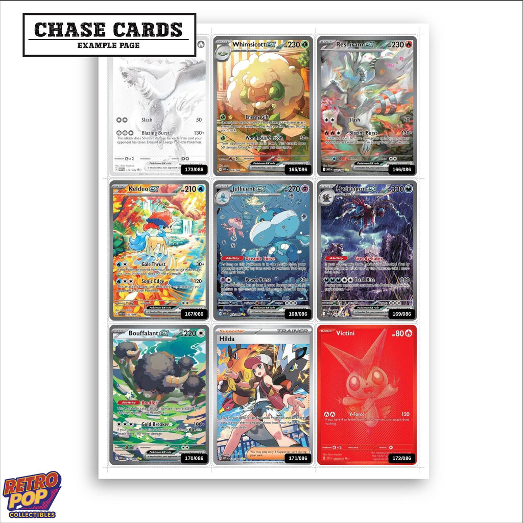 Printed White Flare placeholders in binder - real photo 2
